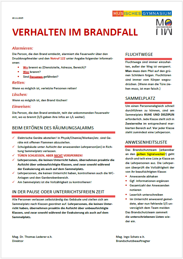 Unser Brandschutz